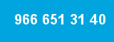 966 651 31 40 966 651 31 40